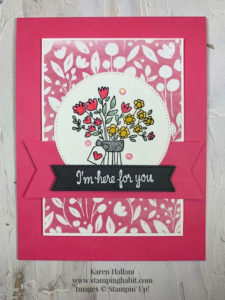 speedy recovery, stylish shapes dies, stampin up, karen hallam