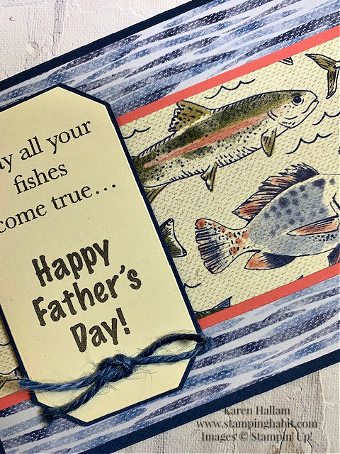 Fathers Day Fishing Card