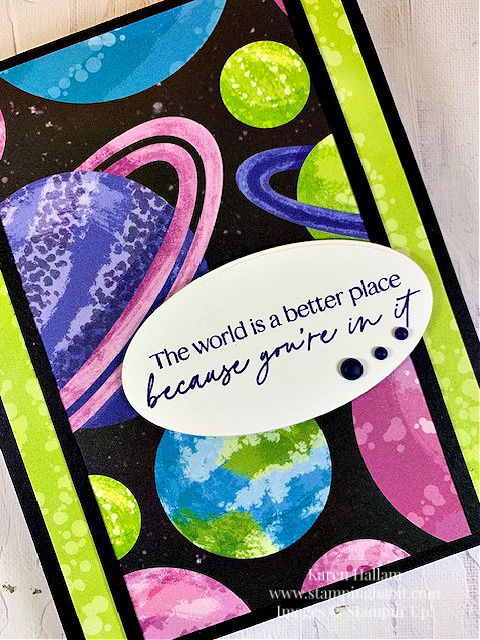 stargazing dsp, last chance products, retiring 2022-24 in colors, birthday card idea, stampin up, karen hallam