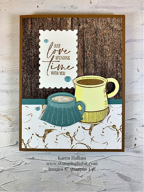 so sincere, a little latte dsp, perennial postage dies, cwsf 816, stampin up, karen hallam